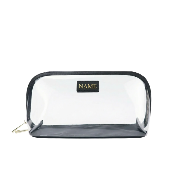 Monogram Clear Cosmetic Bag Elixir Beauty