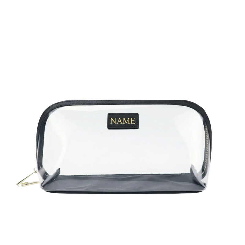Monogram Clear Cosmetic Bag Elixir Beauty
