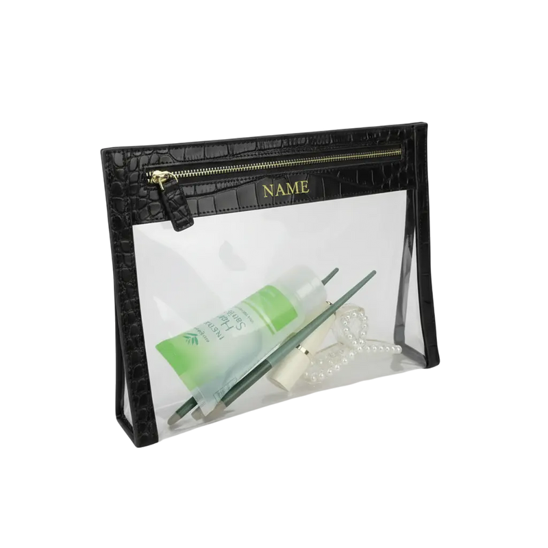 Monogram Croc Travel Bag Elixir Beauty