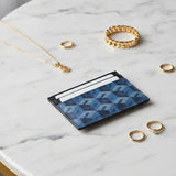 Monogram Card Holder - Blue Elixir & Co