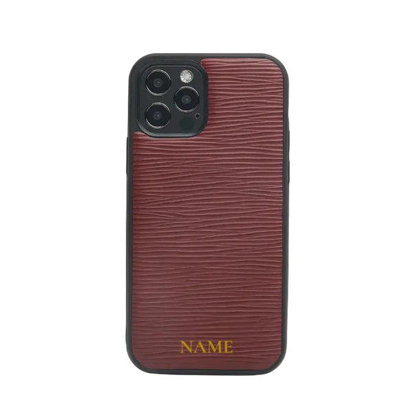 Monogram Epi-Pattern Leather iPhone Case Elixir & Co