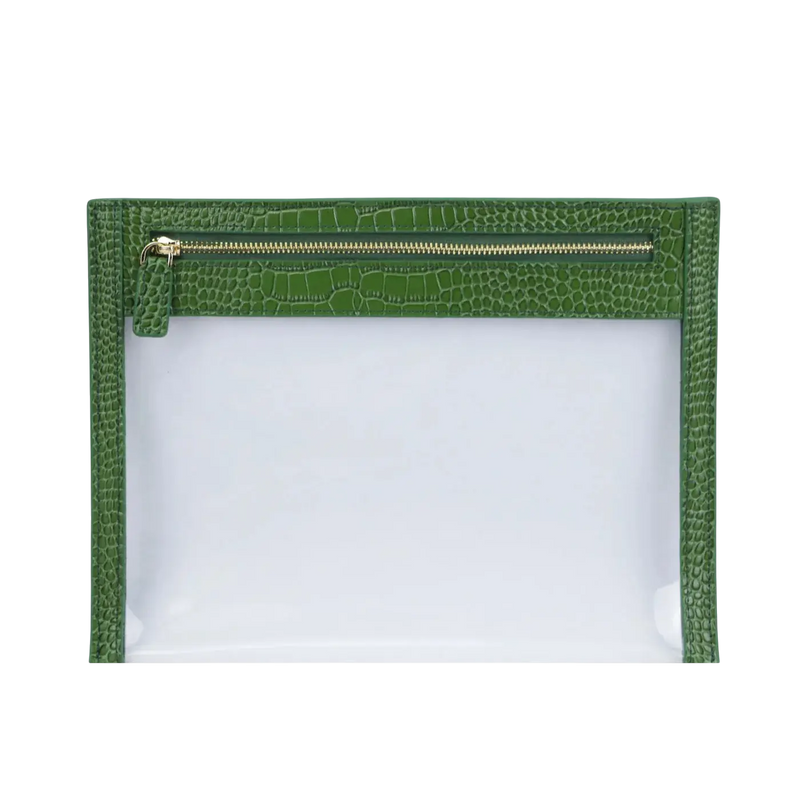 Monogram Croc Travel Bag Elixir Beauty