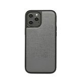 Monogram Lizard-Pattern Leather iPhone Case Elixir & Co