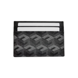 Monogram Card Holder - Black Elixir & Co
