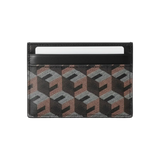 Monogram Card Holder -  Brown Elixir & Co