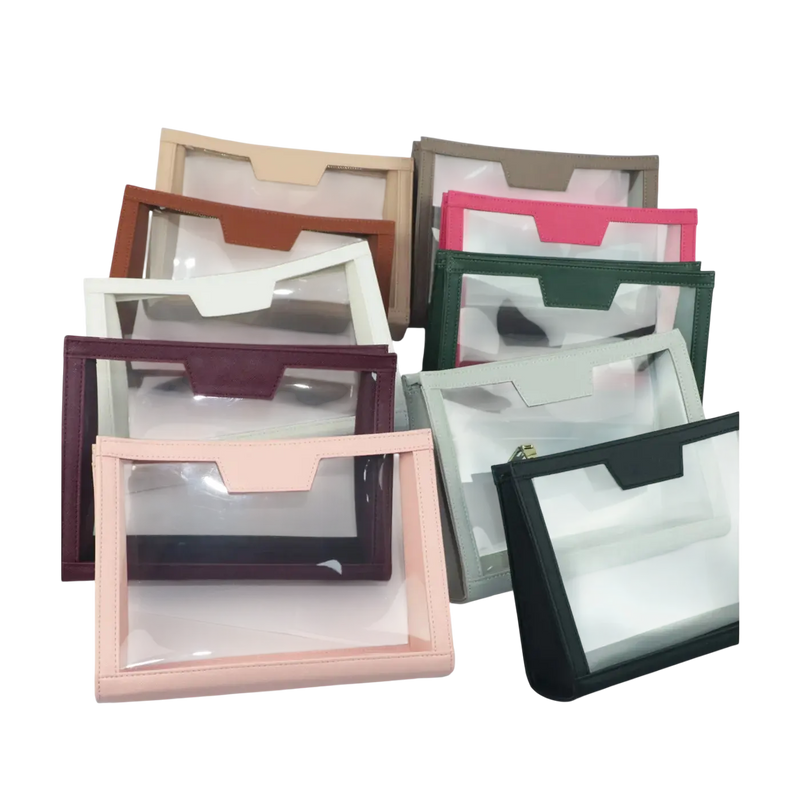 Monogram Clear Travel Bag Elixir Beauty