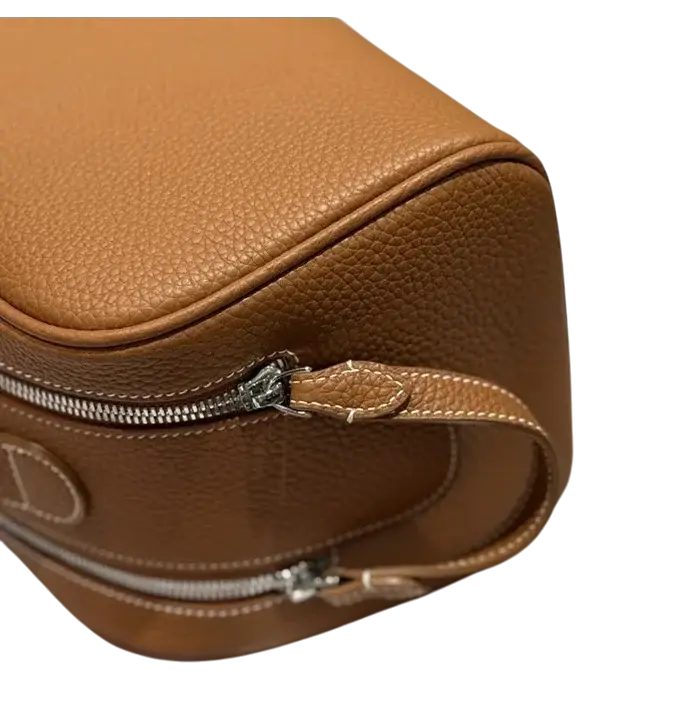 Monogram Leather Wash Bag Elixir Beauty