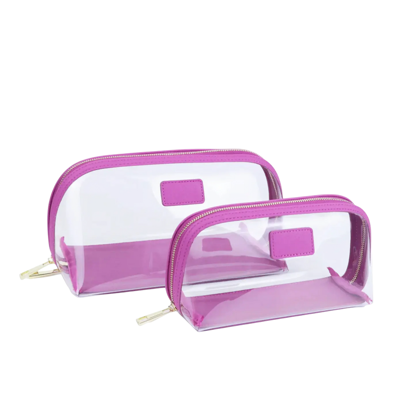 Monogram Clear Cosmetic Bag Elixir Beauty