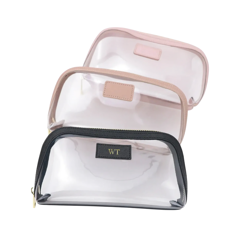 Monogram Clear Cosmetic Bag Elixir Beauty