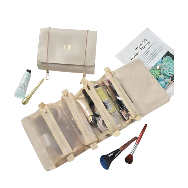 Monogram Travel Make-Up Bag Elixir Beauty