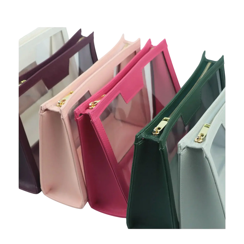 Monogram Clear Travel Bag Elixir Beauty