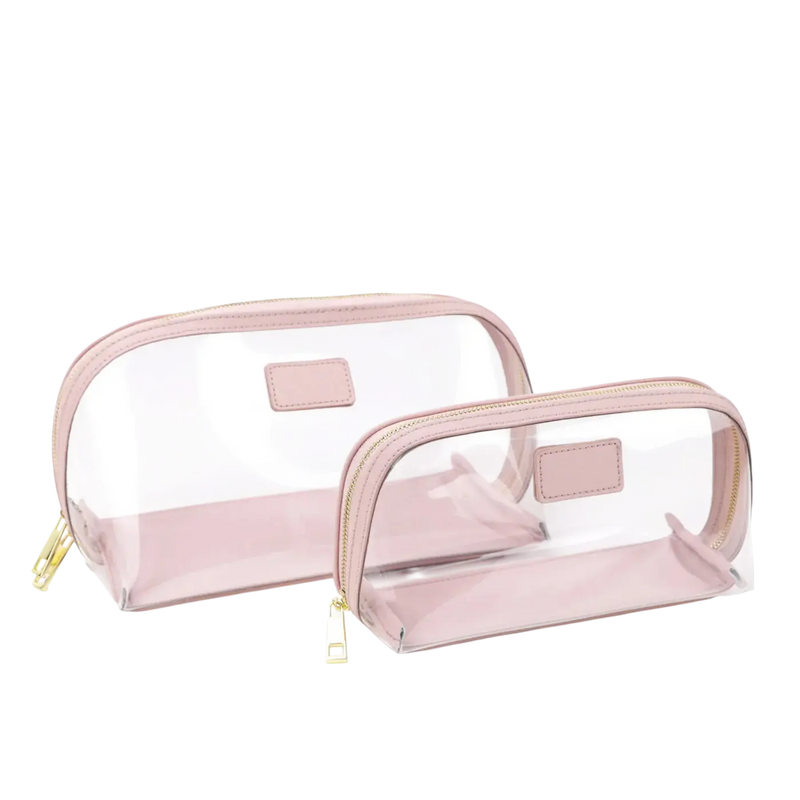 Monogram Clear Cosmetic Bag Elixir Beauty