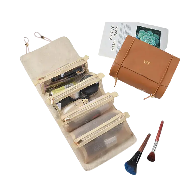 Monogram Travel Make-Up Bag Elixir Beauty