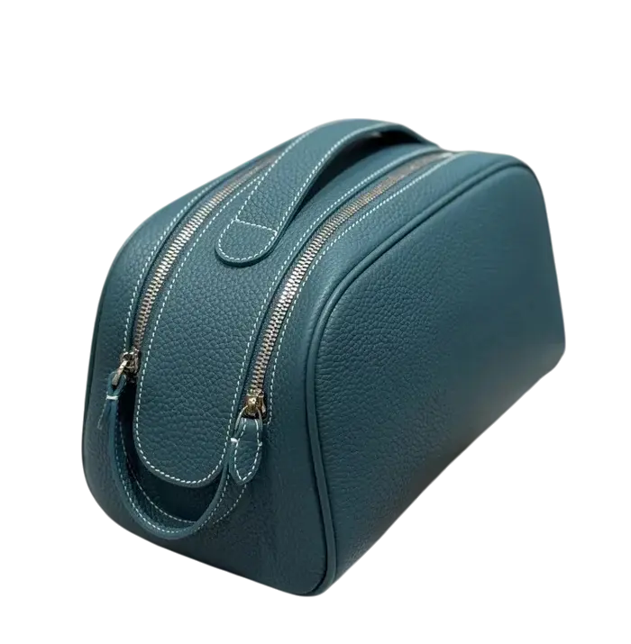 Monogram Leather Wash Bag Elixir Beauty