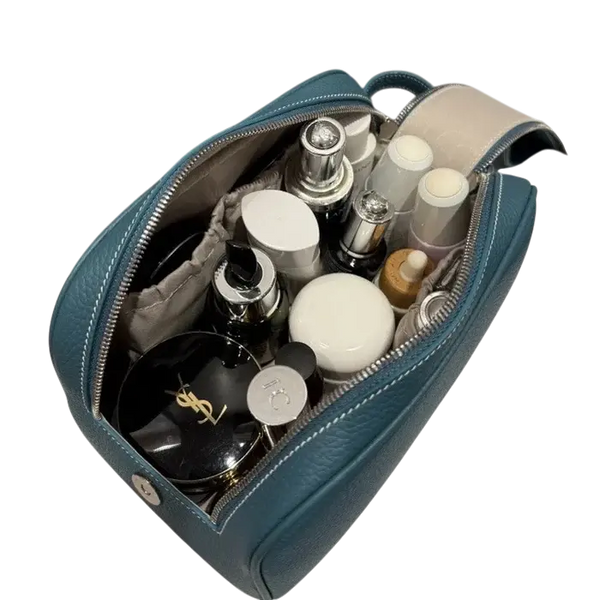 Monogram Leather Wash Bag Elixir Beauty